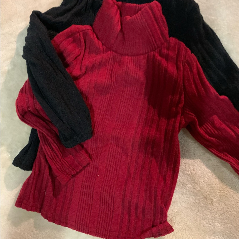 Shein Boys LS Turtlenecks Size 2-3y